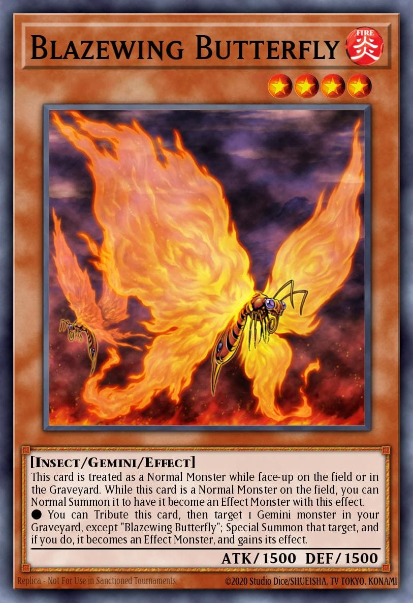 Blazewing Butterfly Legendary Decks II card