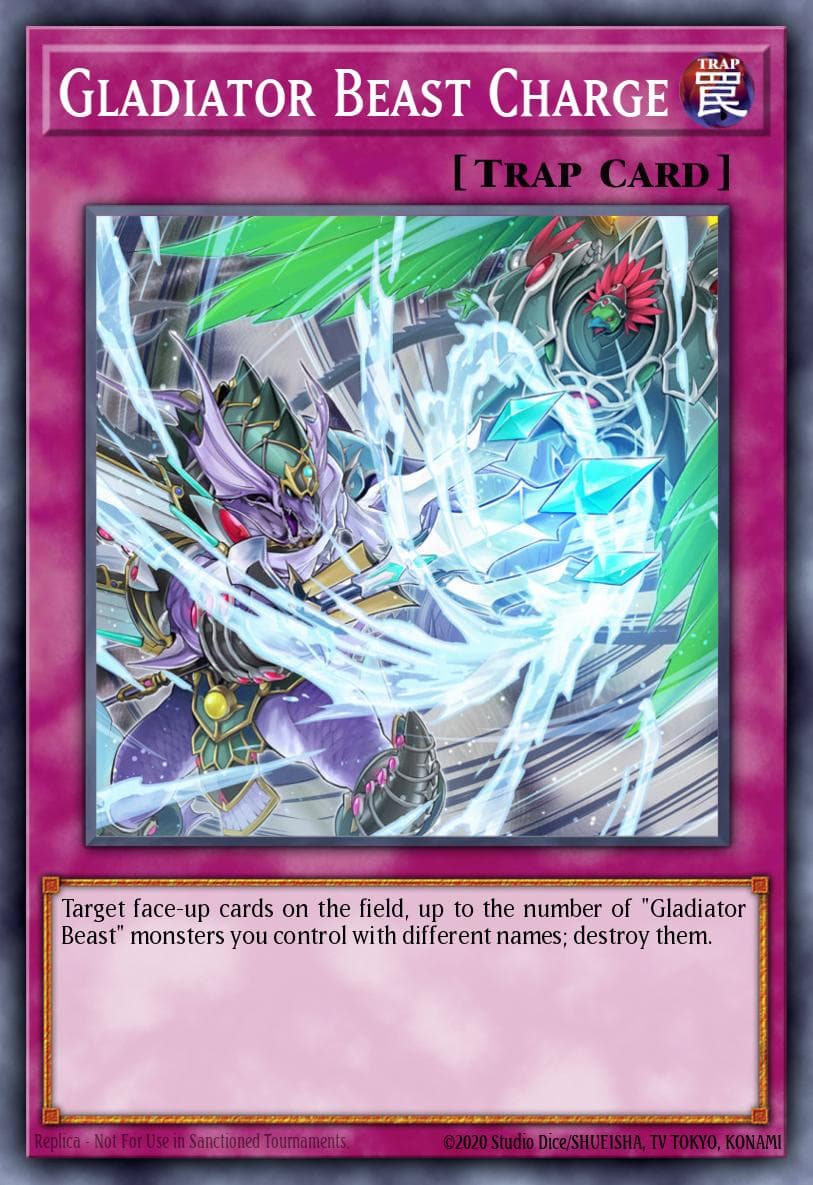 Gladiator Beast Charge 2020 Tin of Lost Memories Mega Pack card