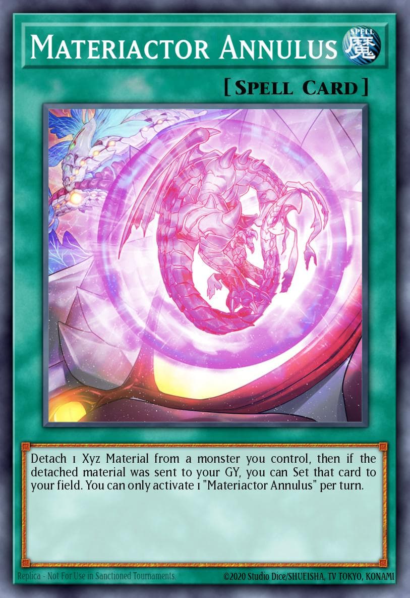 Materiactor Annulus Dimension Force card