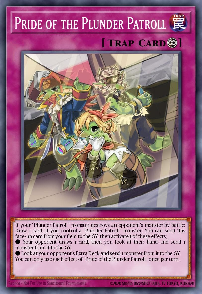 Pride of the Plunder Patroll Eternity Code Premiere! promotional card card