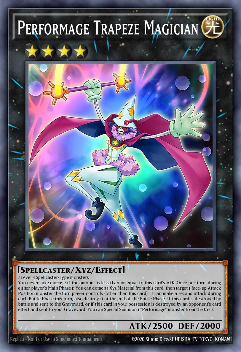 Performage Trapeze Magician Clash of Rebellions: Special Edition card
