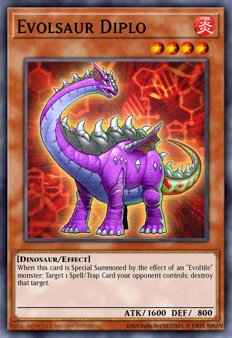 Evolsaur Diplo Photon Shockwave Sneak Peek Participation Card card