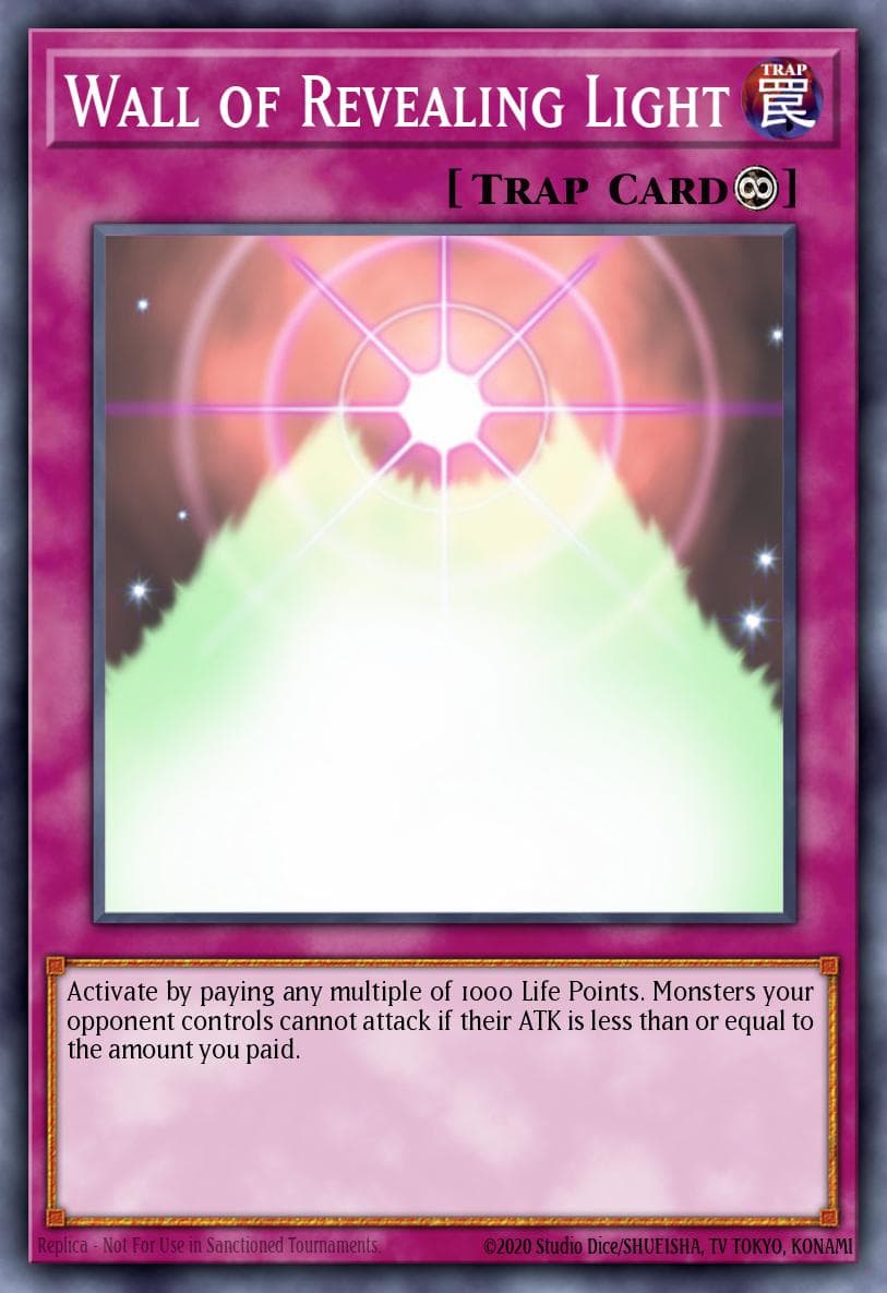 Wall of Revealing Light Ancient Sanctuary card