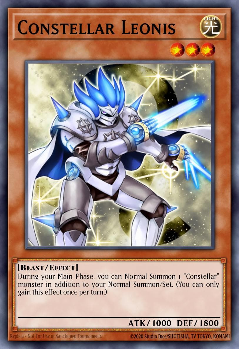 星圣 狮子雷奥尼斯 遊戲王 card