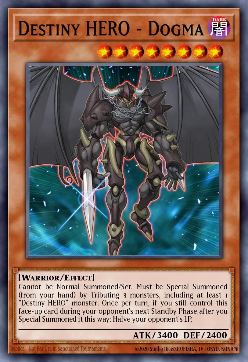 Destiny HERO - Dogma Duelist Pack: Aster Phoenix card