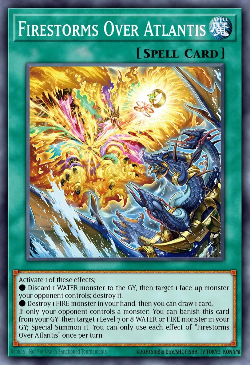 Firestorms Over Atlantis Rage of the Abyss card