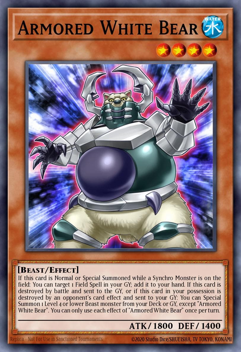 Armored White Bear Battles of Legend: Armageddon card