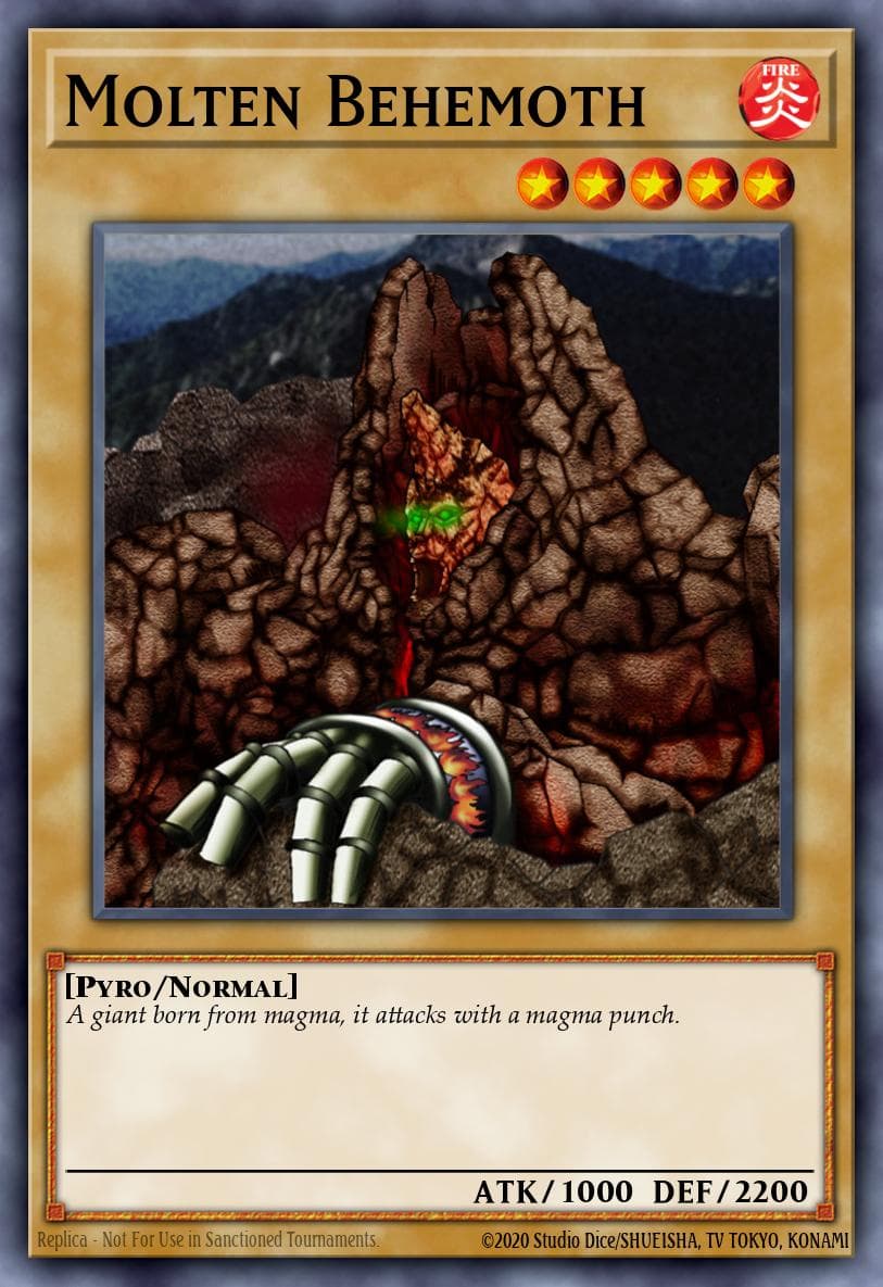 Molten Behemoth Pharaonic Guardian card