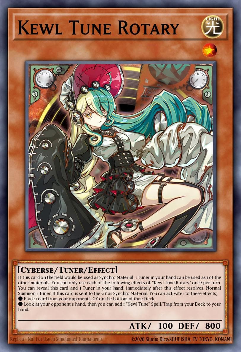 Kewl Tune Rotary Blazing Dominion card
