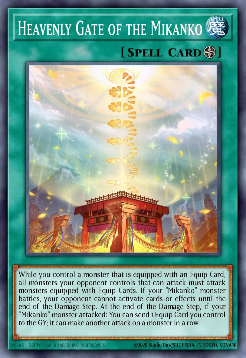Heavenly Gate of the Mikanko Amazing Defenders card