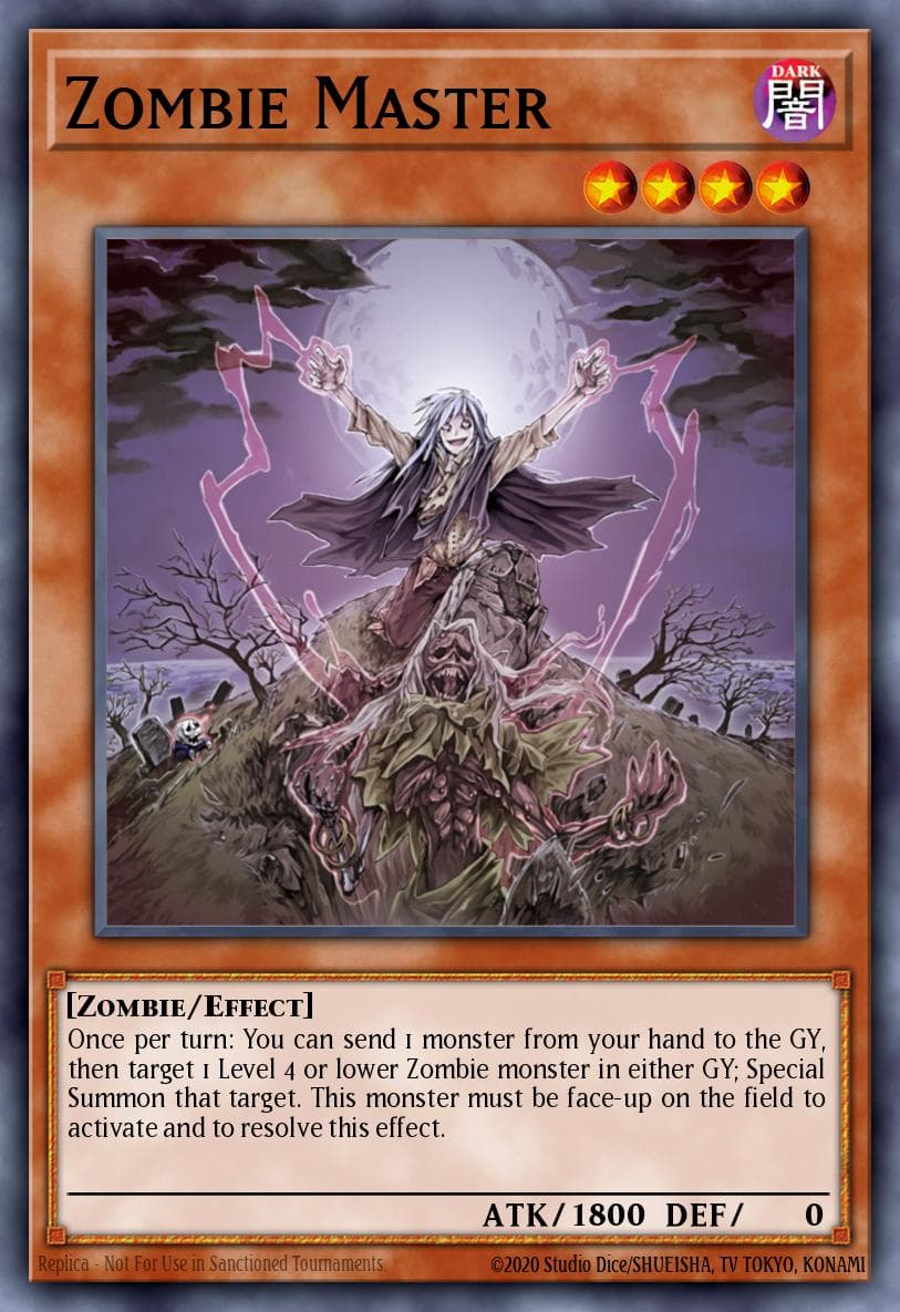 Zombie Master Structure Deck: Zombie Horde card