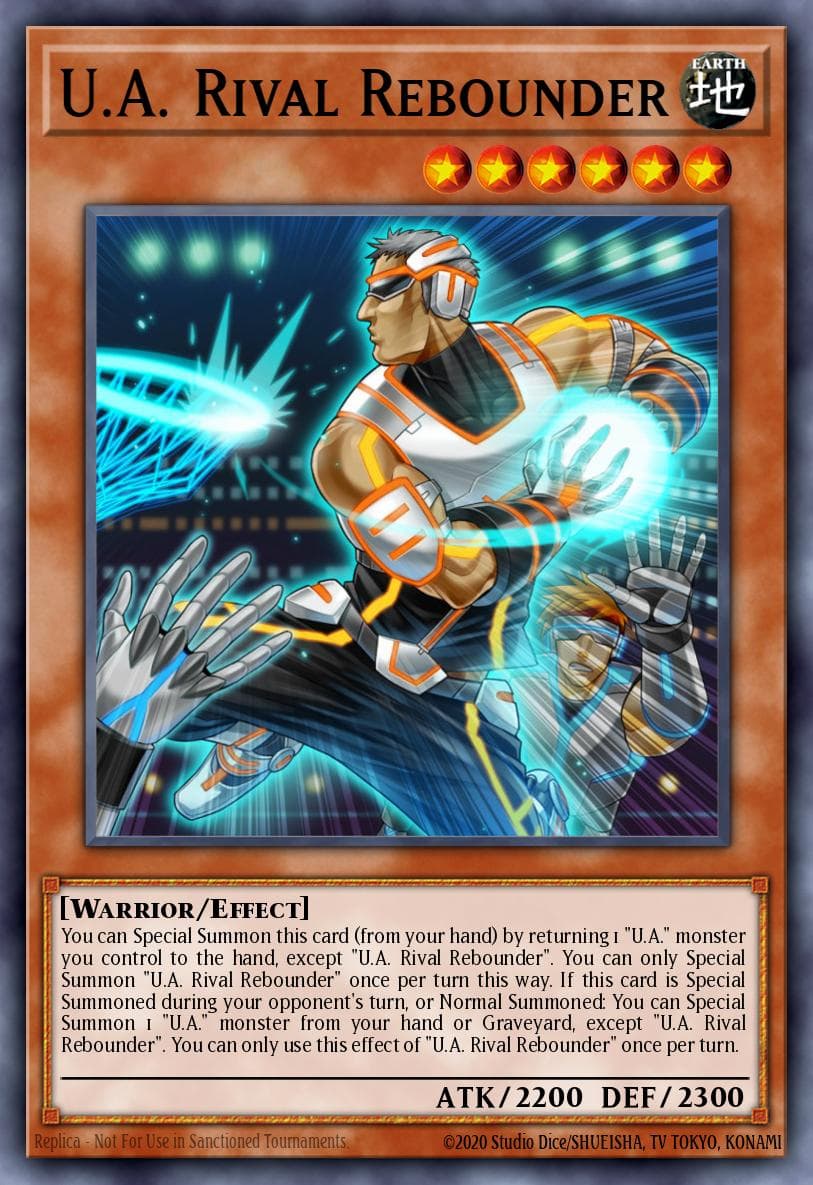 U.A. Rival Rebounder Crossed Souls: Advance Edition card