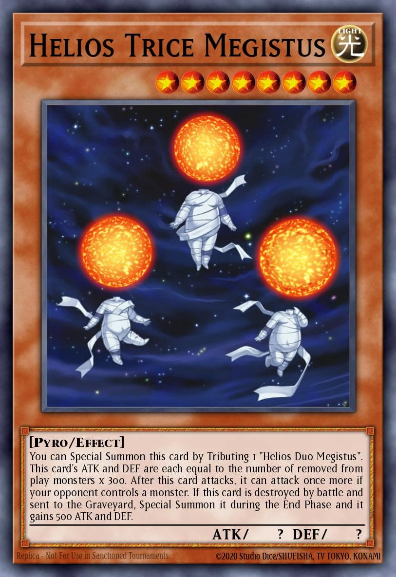 Helios Trice Megistus Light of Destruction: Special Edition card