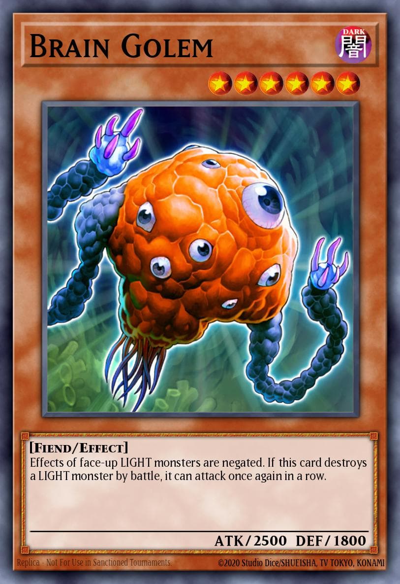 Brain Golem Raging Battle: Special Edition card
