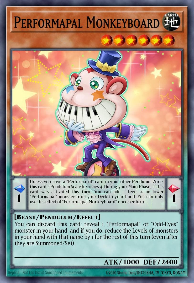 Performapal Monkeyboard Breakers of Shadow: Special Edition card