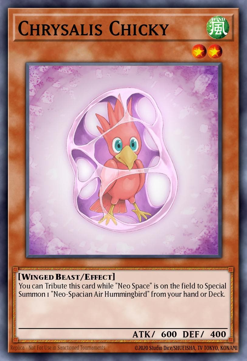 Chrysalis Chicky Tactical Evolution: Special Edition card