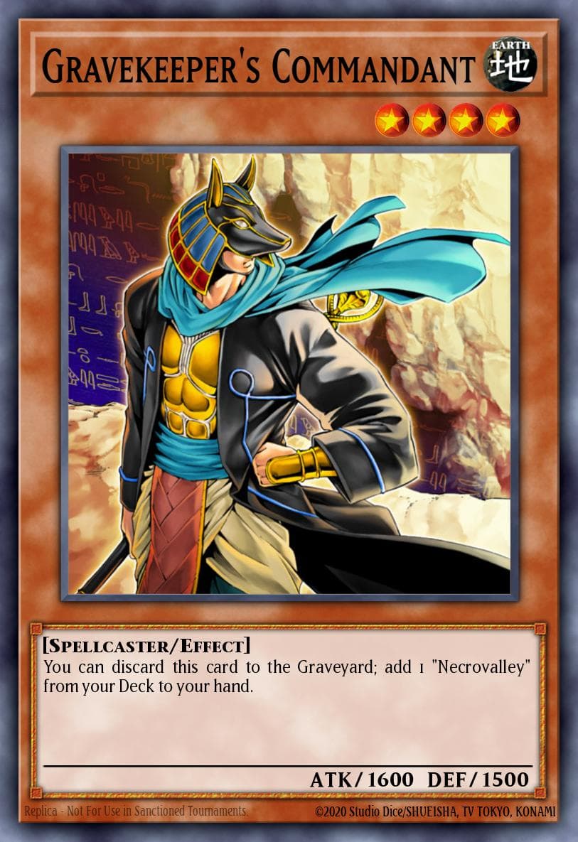 Gravekeeper's Commandant Force of the Breaker: Special Edition card