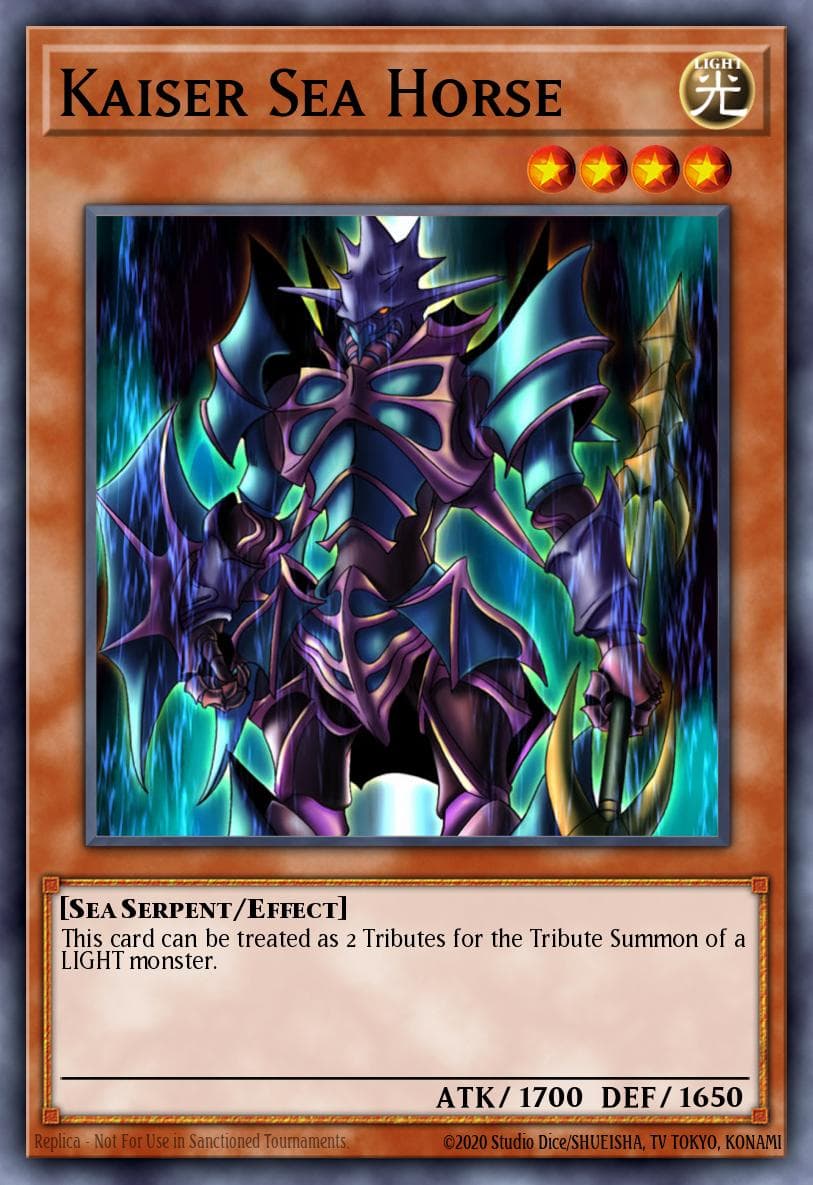 Kaiser Sea Horse Dark Beginning 2 card