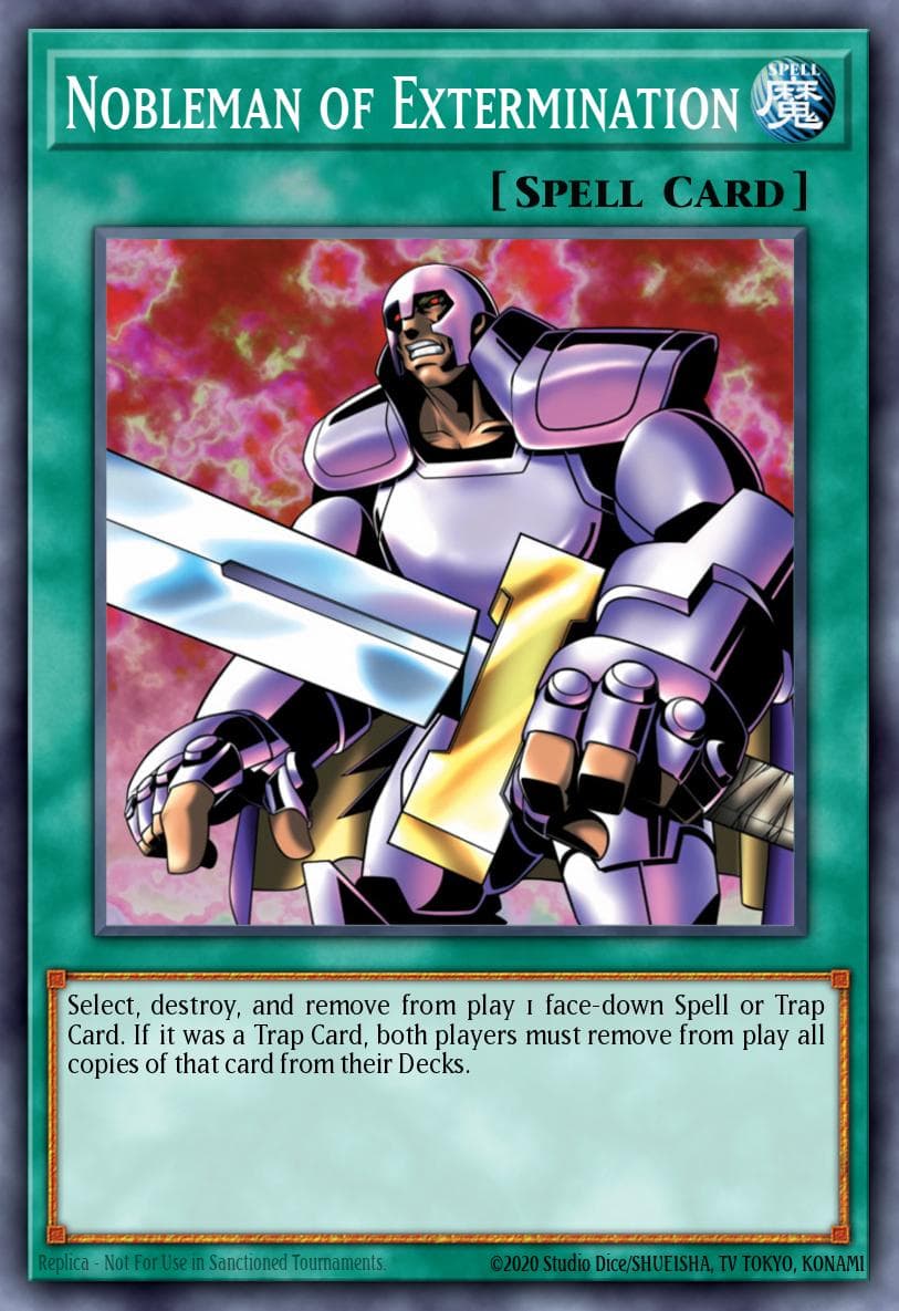 Nobleman of Extermination Speed Duel: Battle City Box card