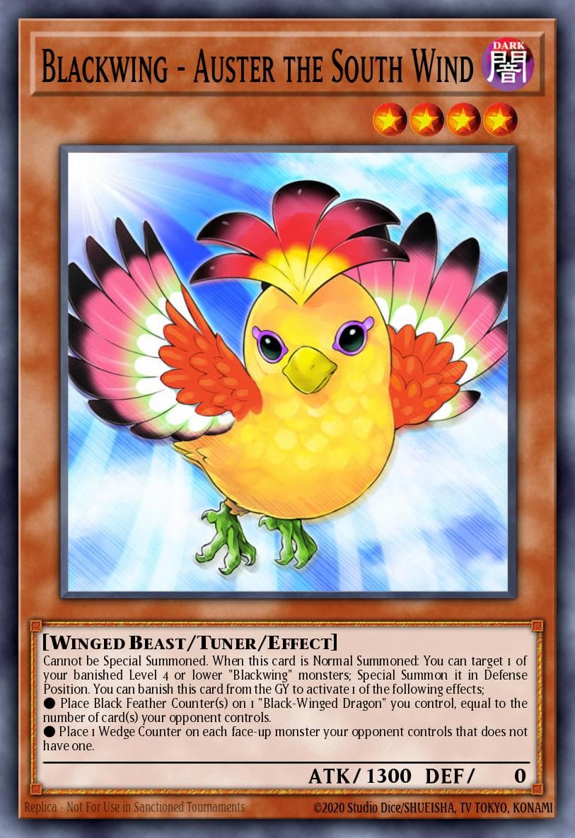 Blackwing - Auster the South Wind Legendary Duelists: Season 2 card