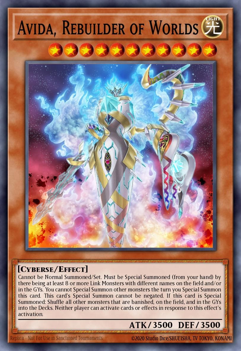 Avida, Rebuilder of Worlds Rising Rampage Special Edition card