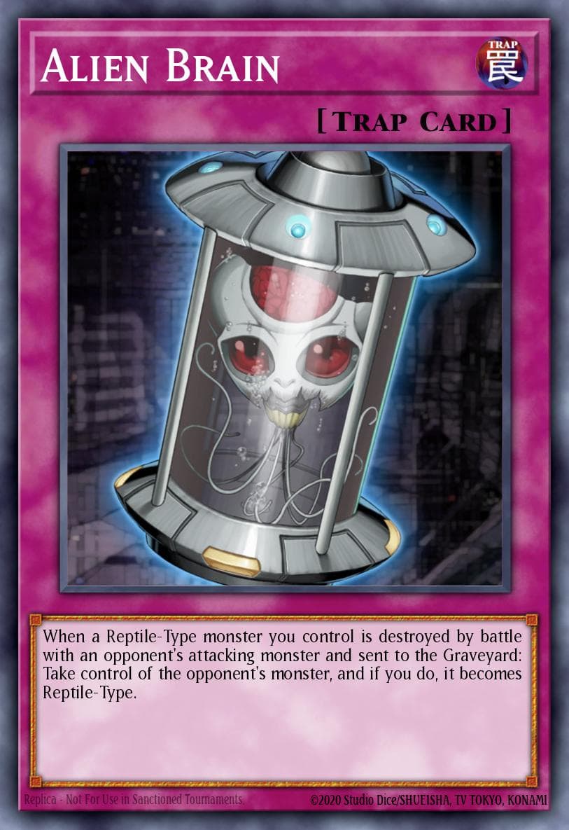 Alien Brain Absolute Powerforce: Special Edition card