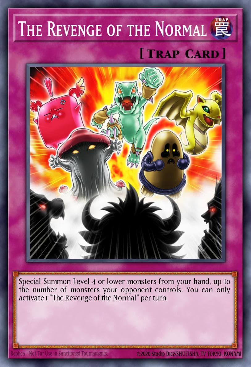 The Revenge of the Normal 2019 Gold Sarcophagus Tin Mega Pack card