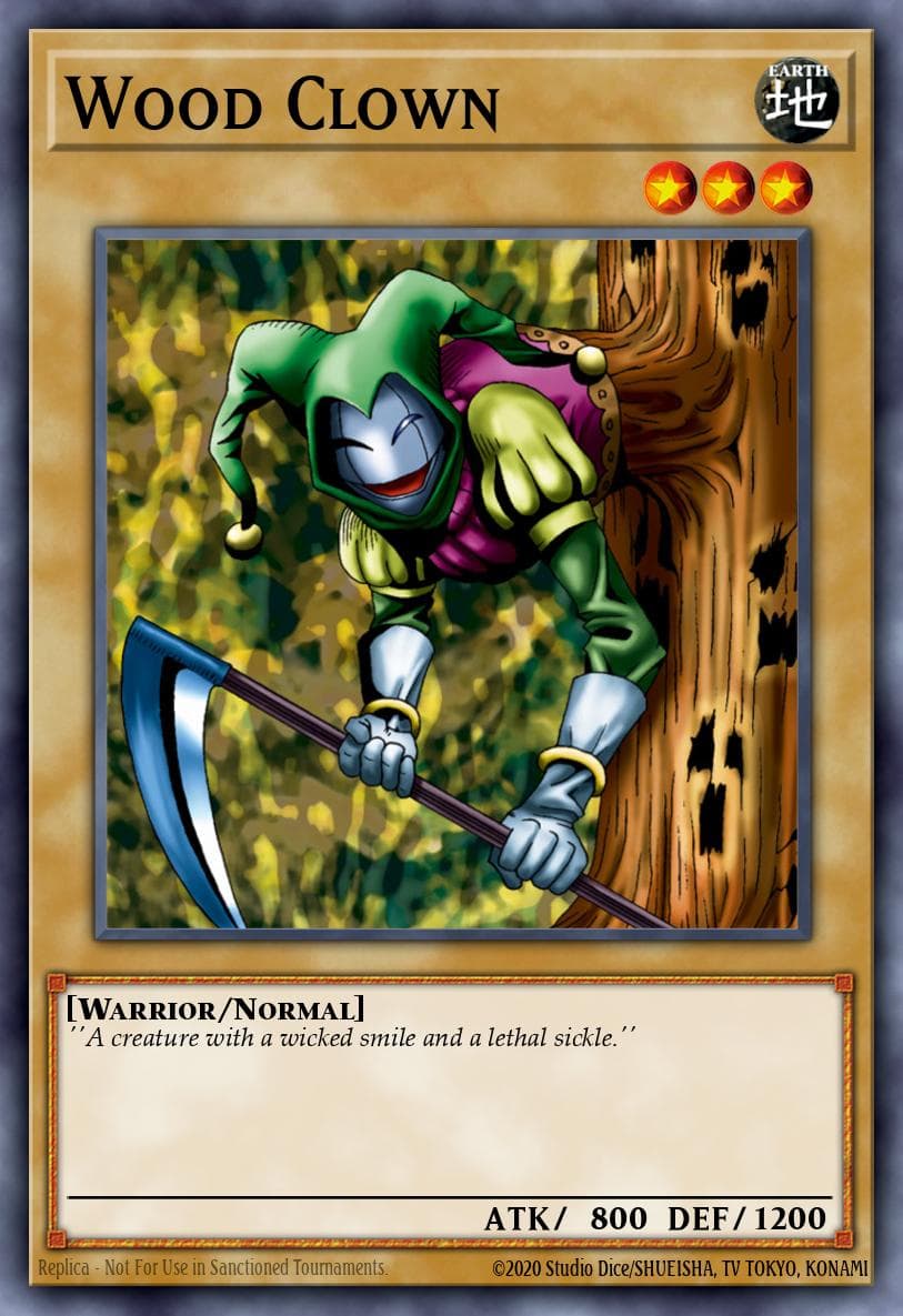 Wood Clown 遊戲王 card