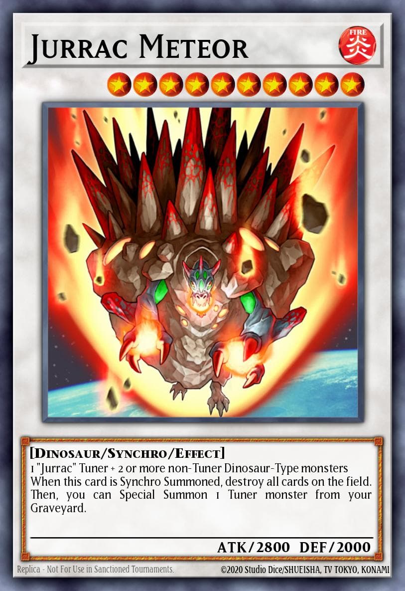 Jurrac Meteor Battles of Legend: Monster Mayhem card