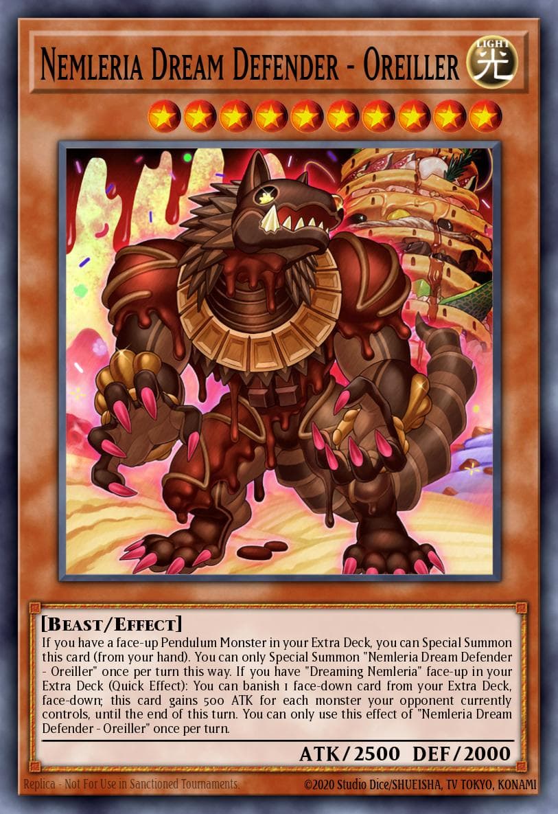 Nemleria Dream Defender - Oreiller Cyberstorm Access card
