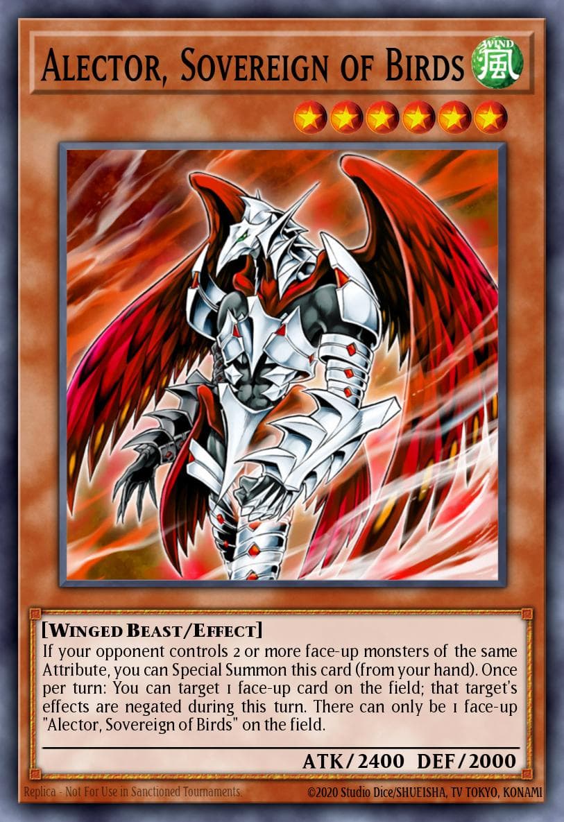 Alector, Sovereign of Birds Turbo Pack: Booster Six card