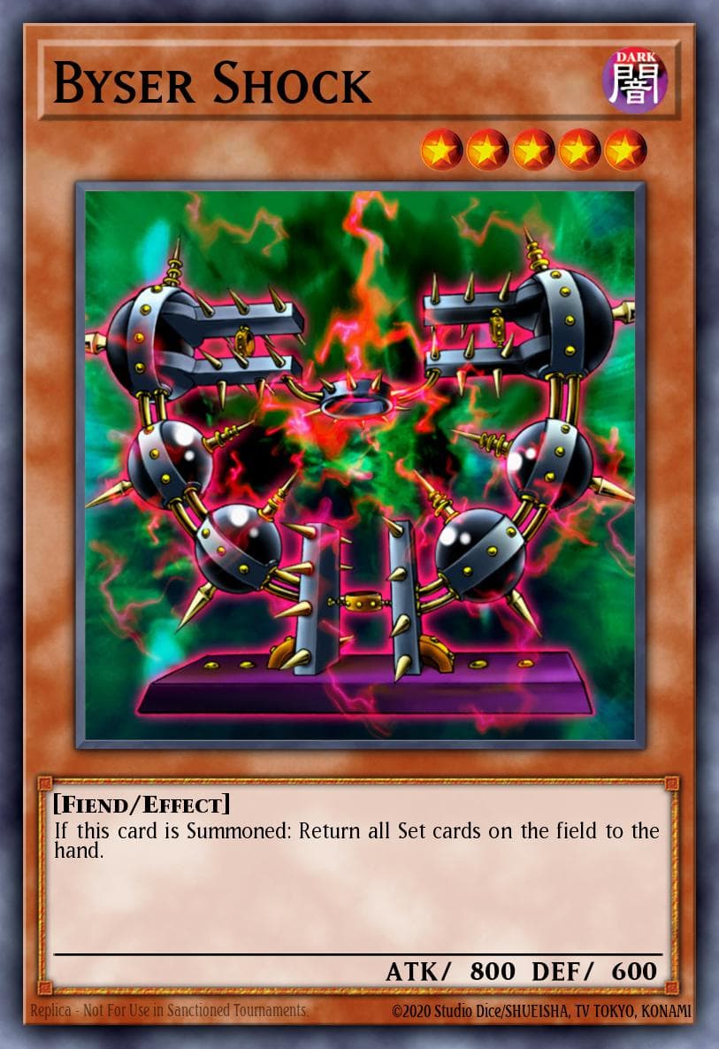 Byser Shock Pharaonic Guardian card