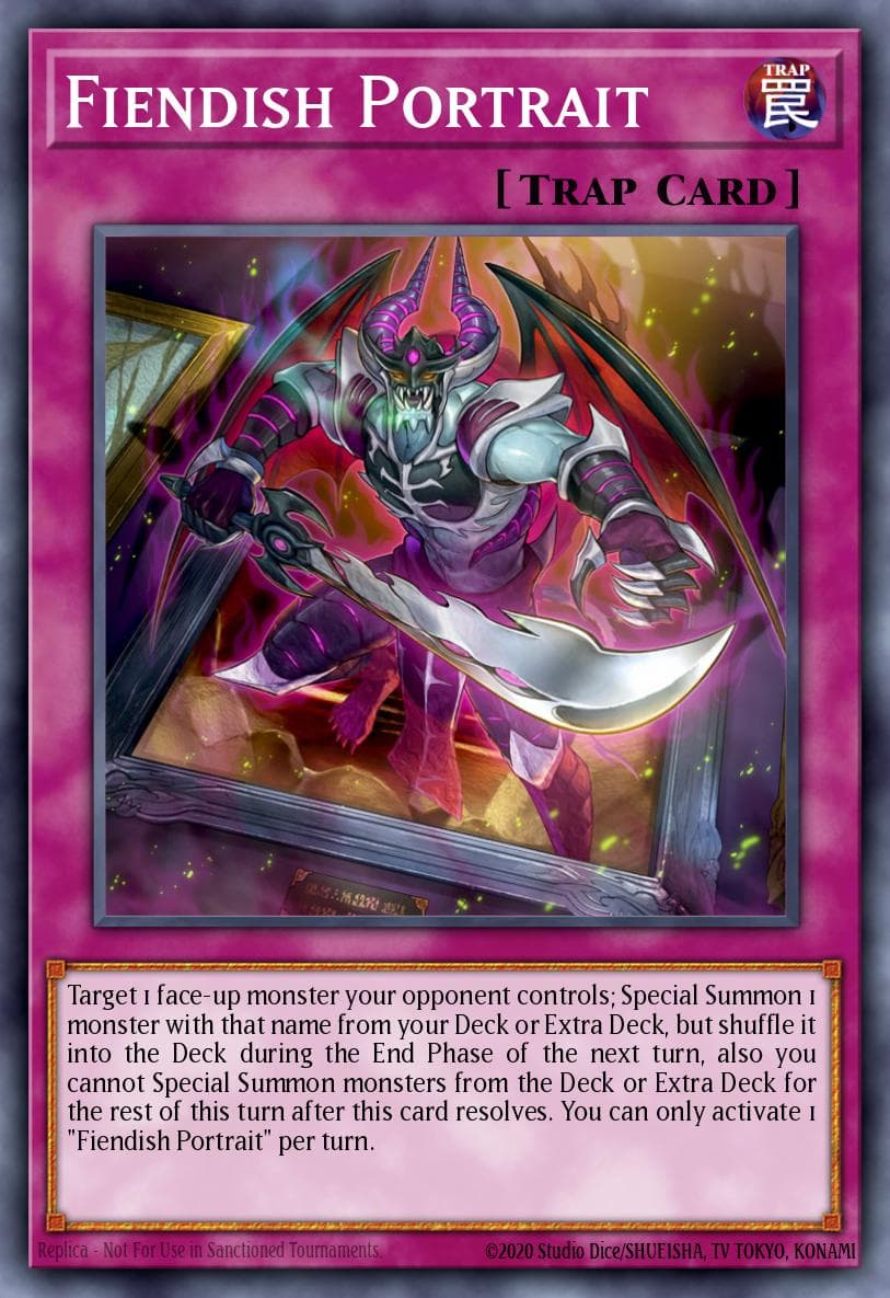 Fiendish Portrait Ignition Assault Special Edition card