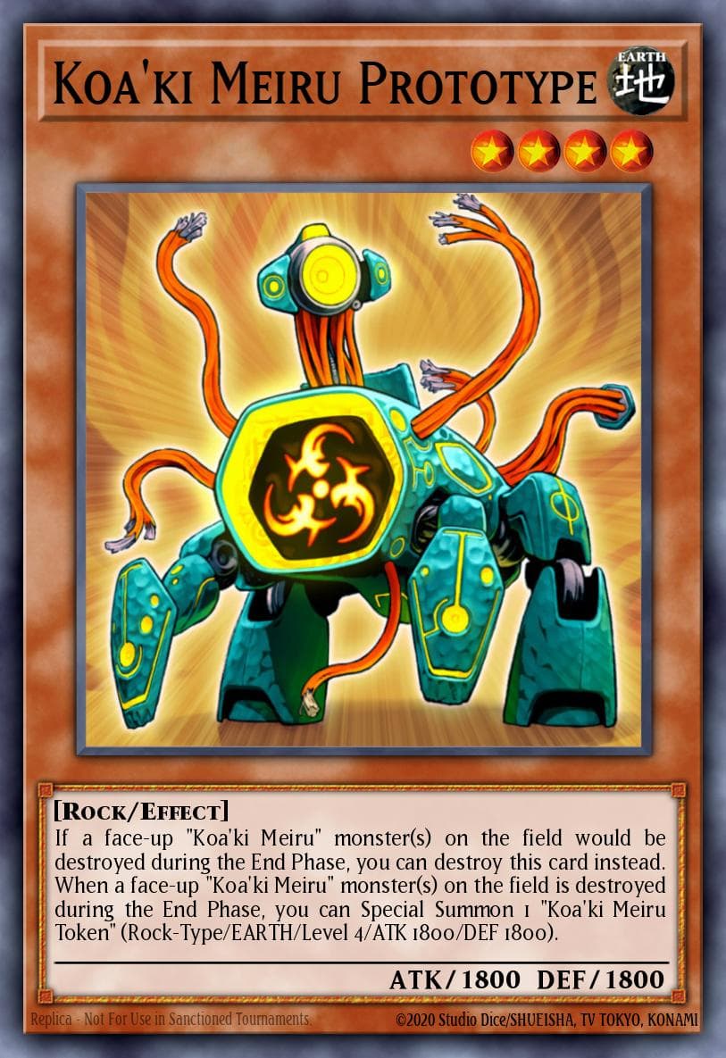 Koa'ki Meiru Prototype The Shining Darkness Sneak Peek Participation Card card