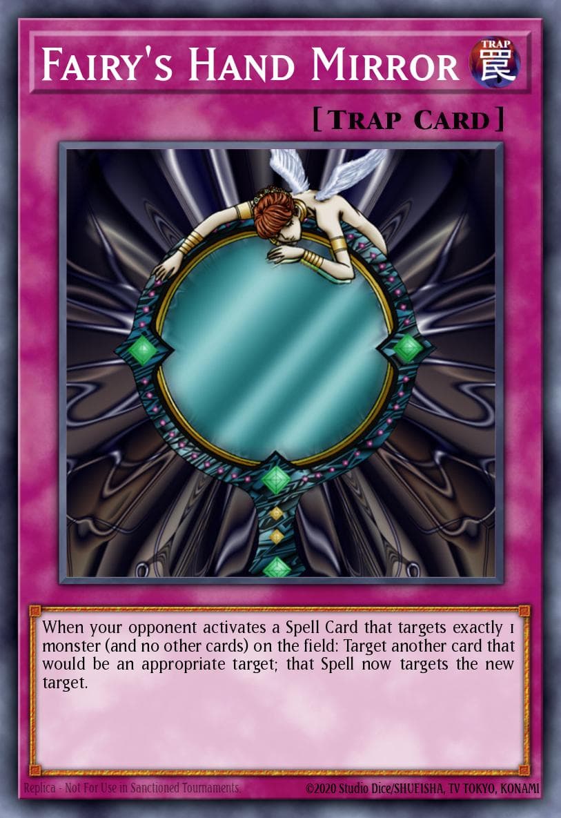 Fairy's Hand Mirror Spell Ruler card