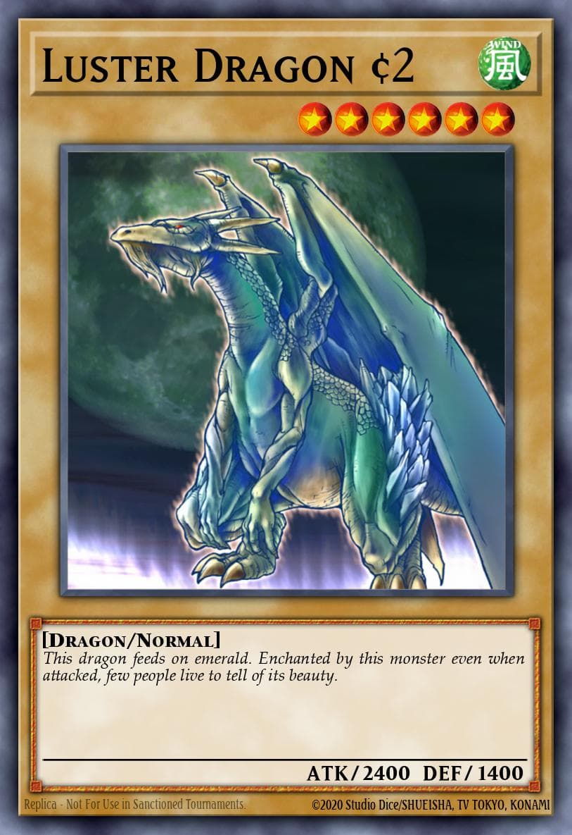 Luster Dragon #2 Dark Beginning 2 card