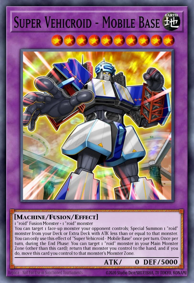 Super Vehicroid - Mobile Base Legendary Duelists card