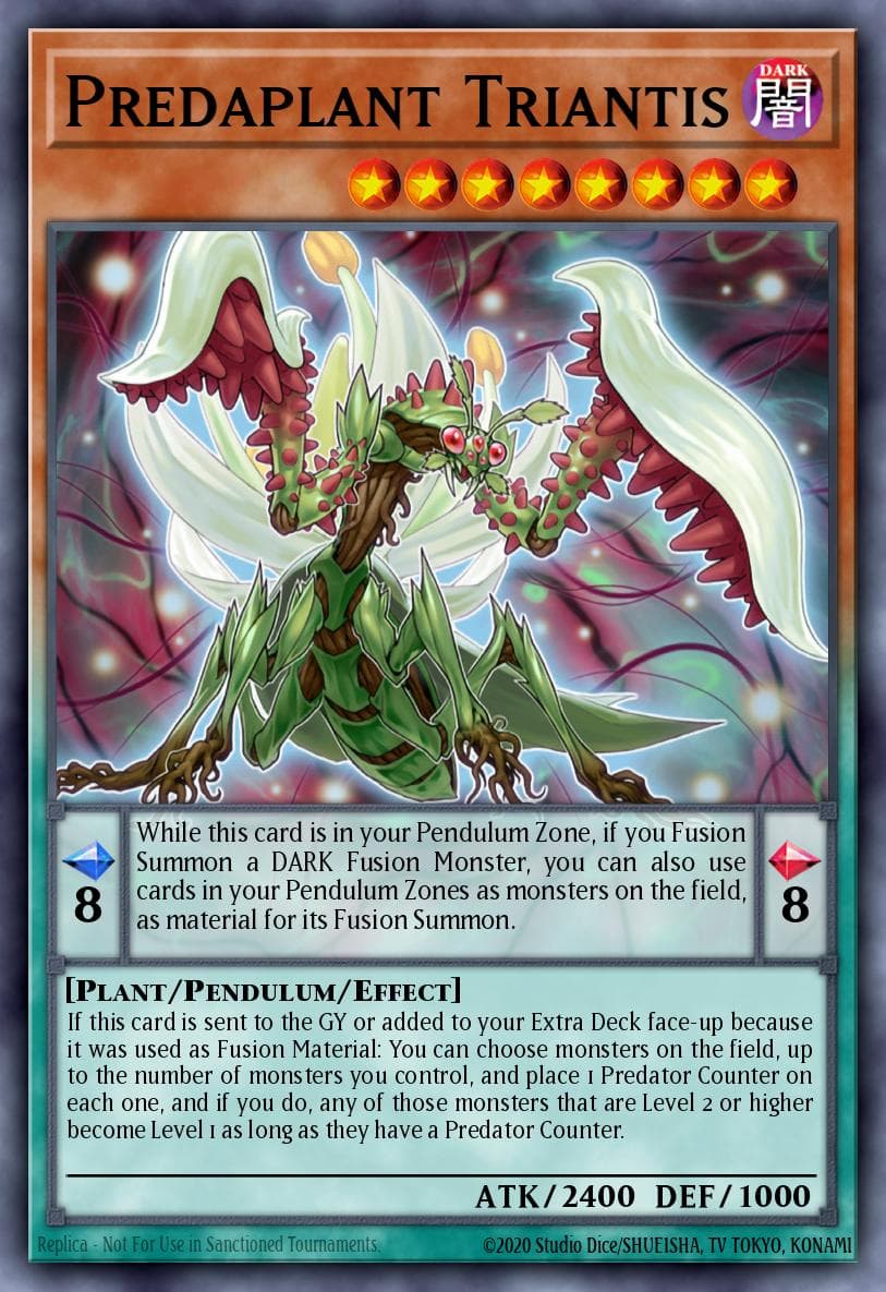 Predaplant Triantis Dimension Force card