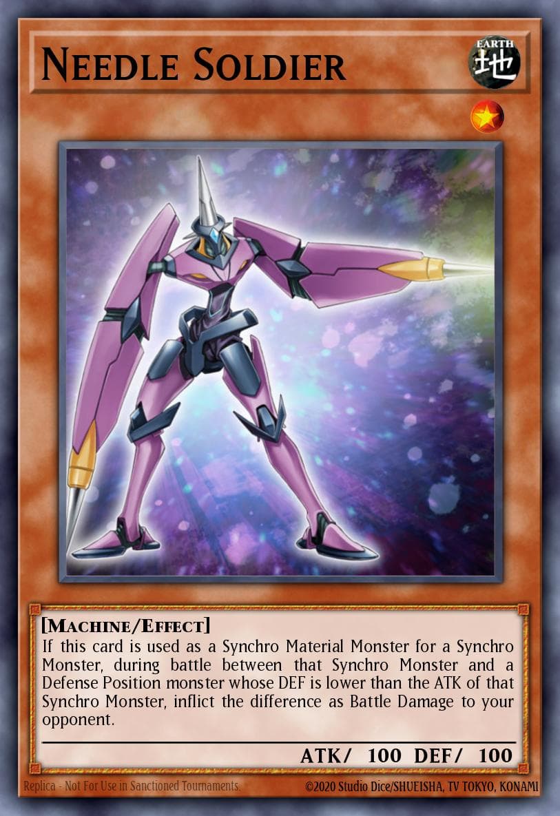 Needle Soldier Starstrike Blast Sneak Peek Participation Card card
