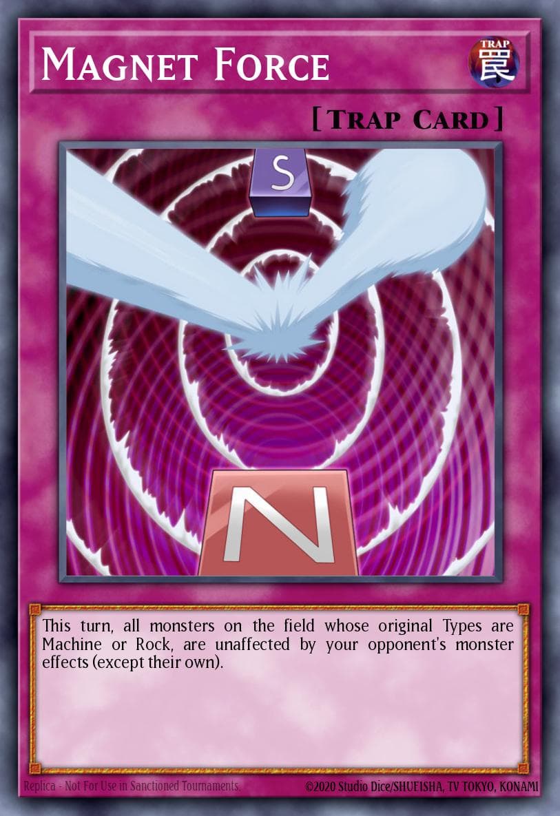 Magnet Force Speed Duel: Battle City Box card