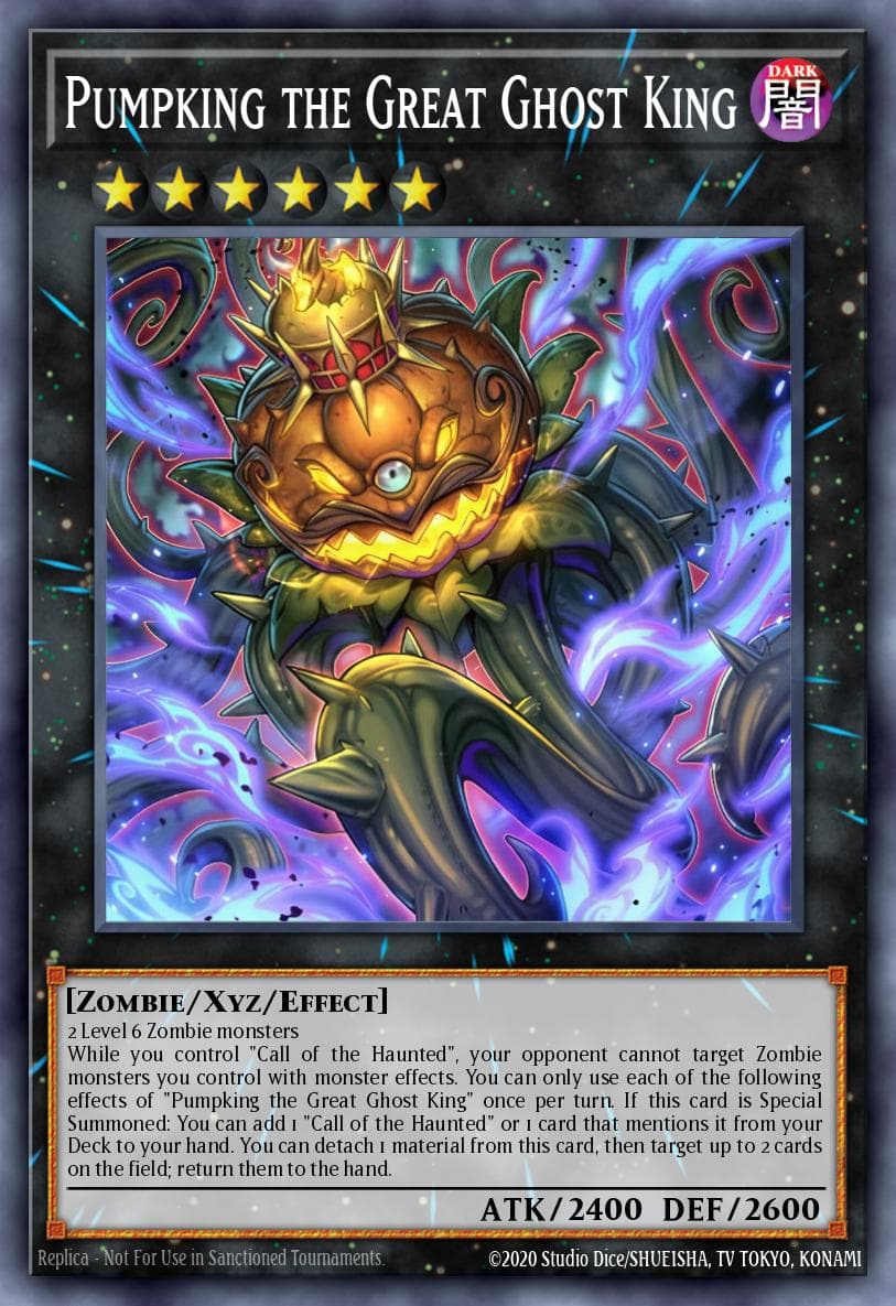 Pumpking the Great Ghost King Maze of Muertos card