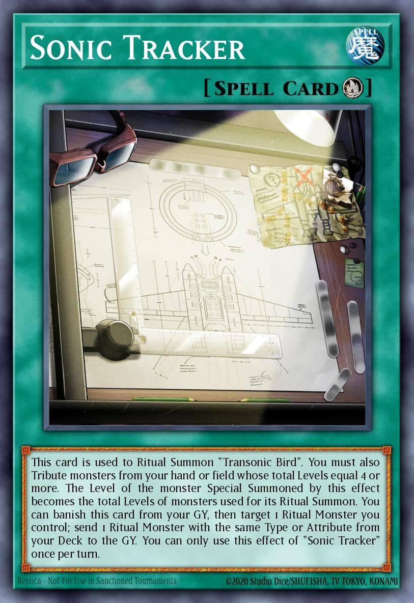 Sonic Tracker Burst of Destiny card