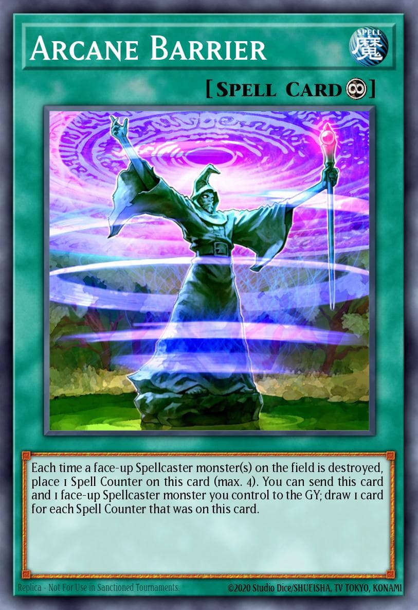 Arcane Barrier Structure Deck: Order of the Spellcasters card