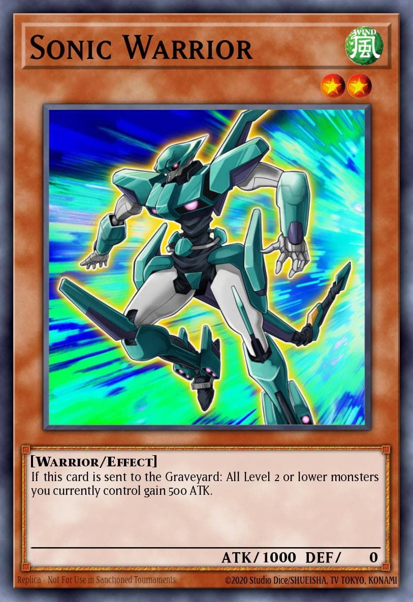 Sonic Warrior Synchron Extreme Structure Deck card