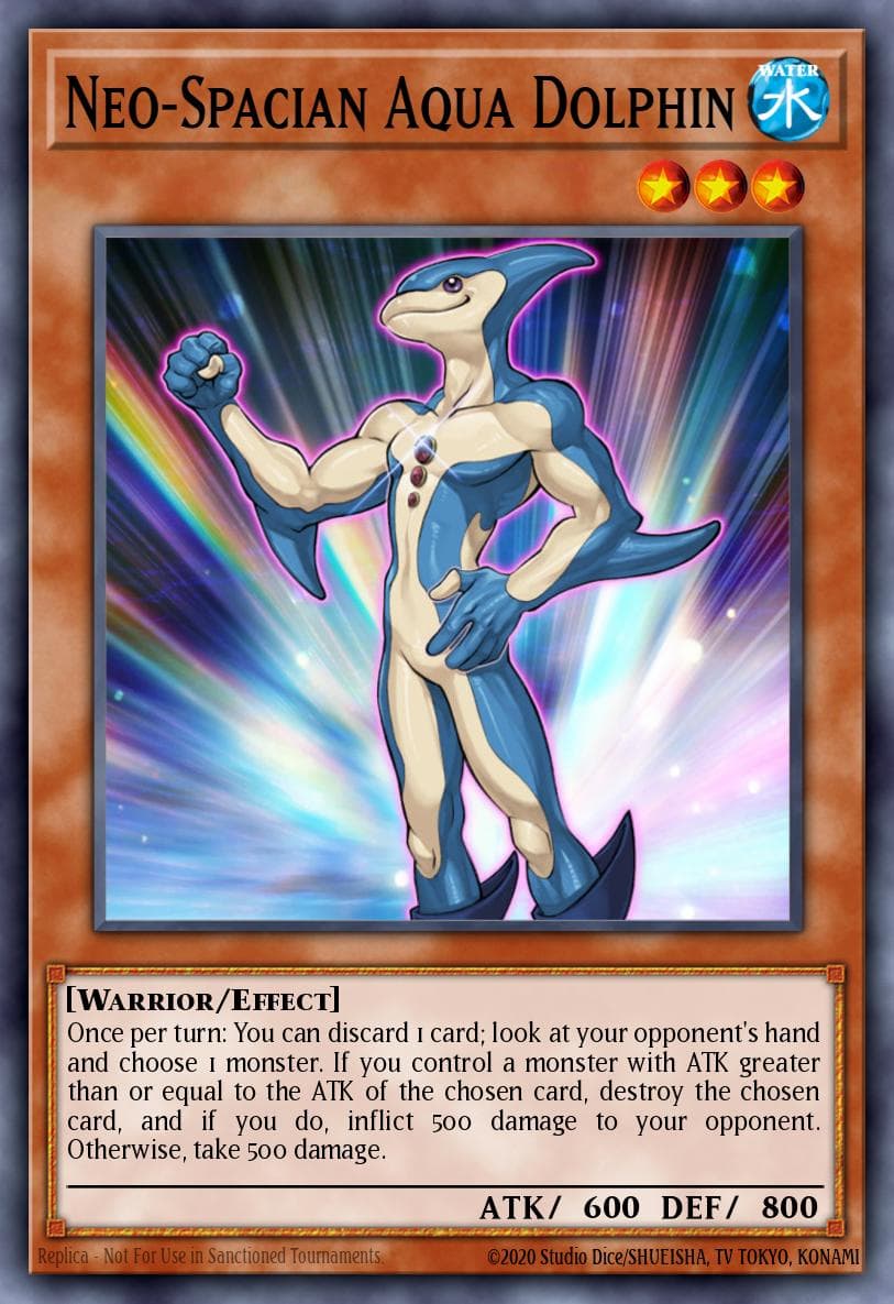 Neo-Spacian Aqua Dolphin Duelist Pack: Jaden Yuki 2 card