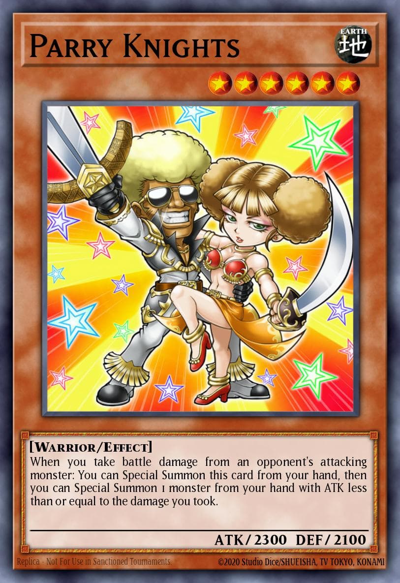 Parry Knights Code of the Duelist Special Edition card