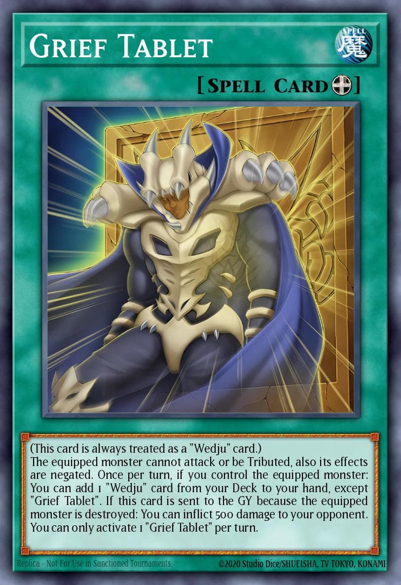 Grief Tablet Maze of the Master card