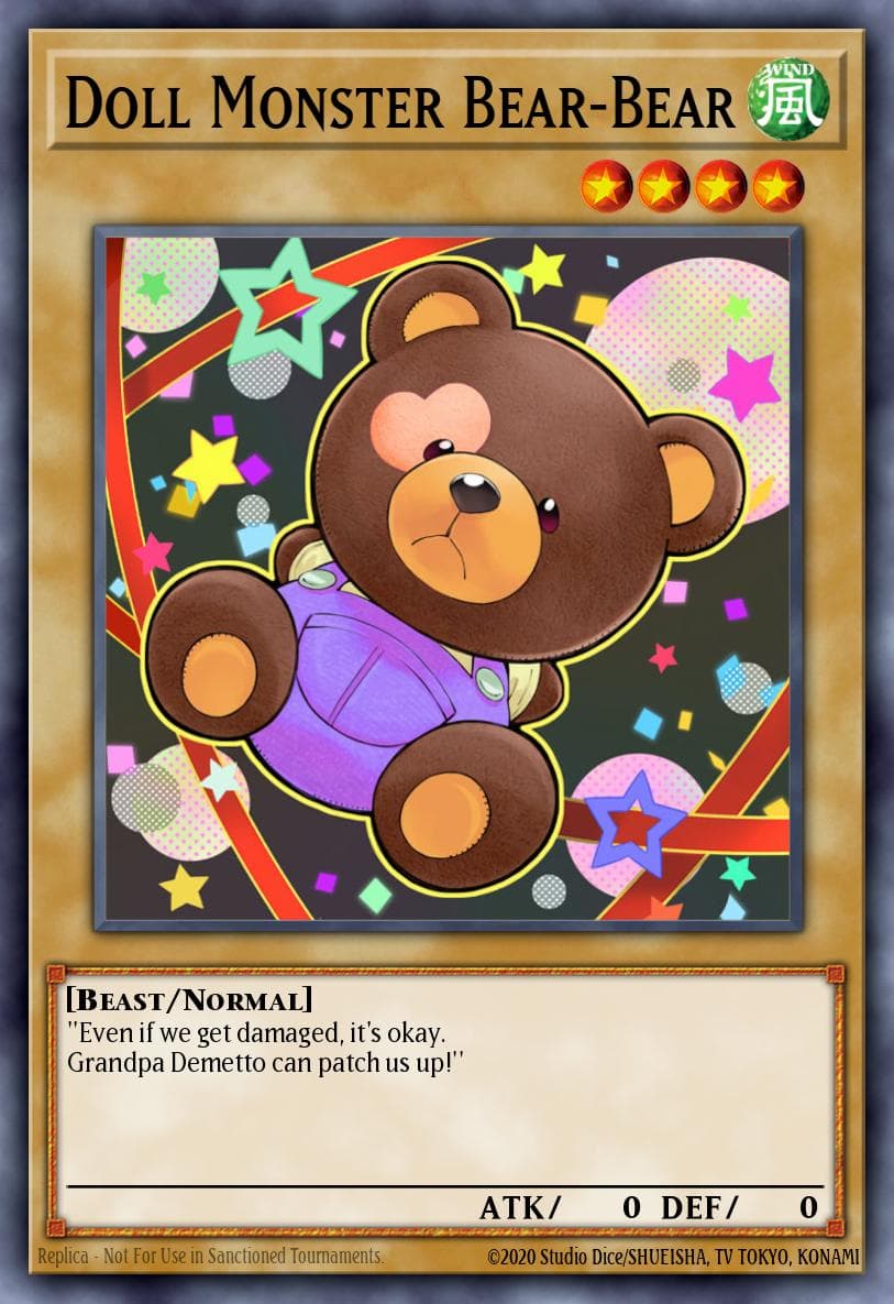 Doll Monster Bear-Bear Battle of Chaos card