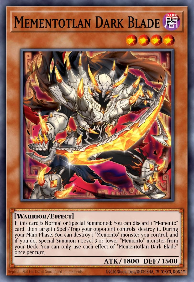 Mementotlan Dark Blade 2025 Mega-Pack Tin card