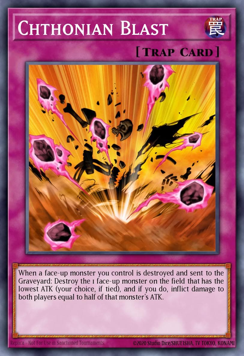 Chthonian Blast Dark Revelation Volume 4 card
